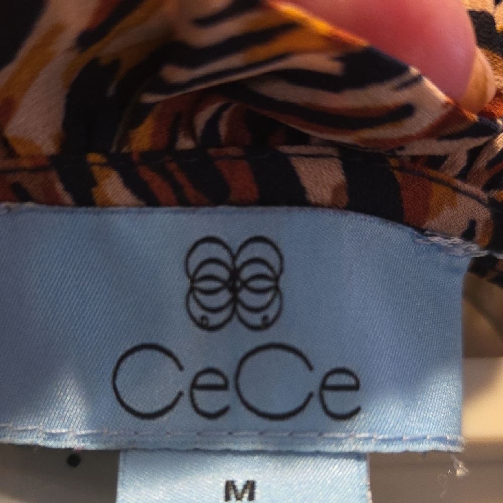 Multicolor Patterned Women's Top - Picture 3 of 6